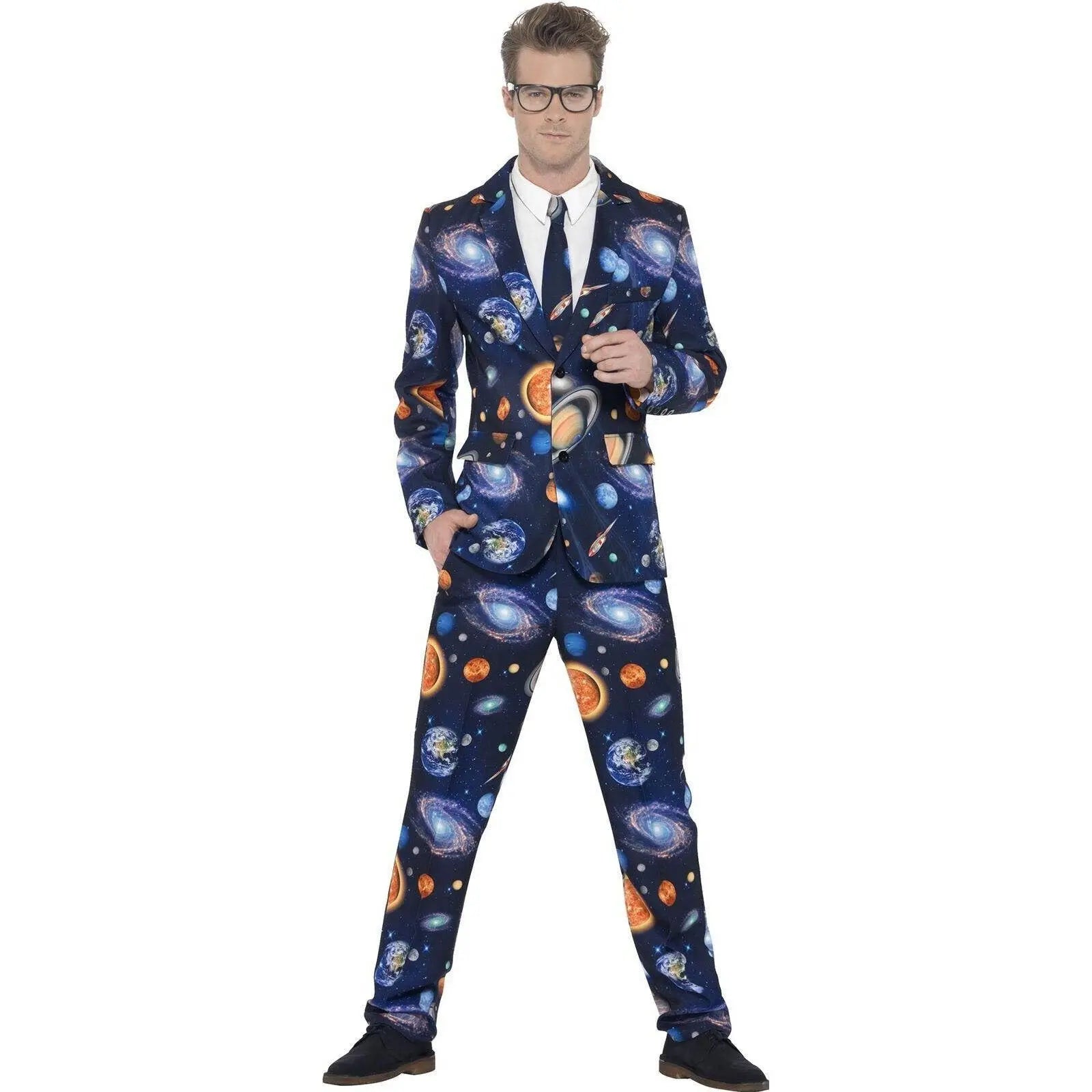 1980s Love Flower Print Suit 80s Costumes Cosplay Party Carnival|?PajmasBuy
