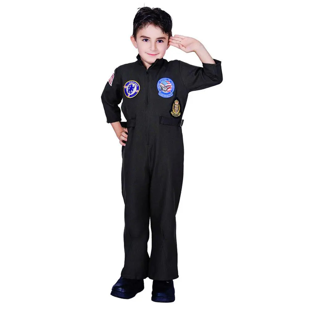 Astronaut Space Suit Kids 70s Costumes Cosplay Party Carnival|?PajmasBuy