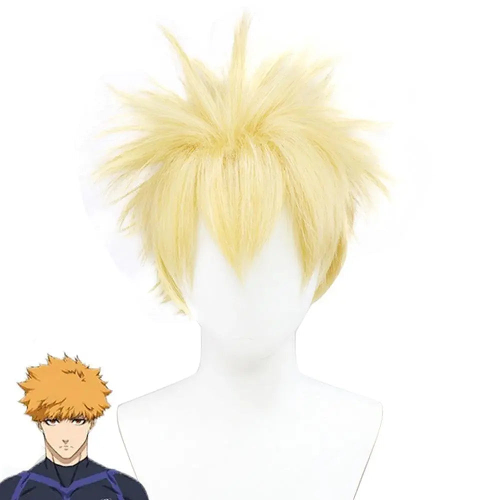 Chigiri Hyoma Cosplay Wig Bachira Meguru Hair Blue Lock costume wigs - Pajamasbuy