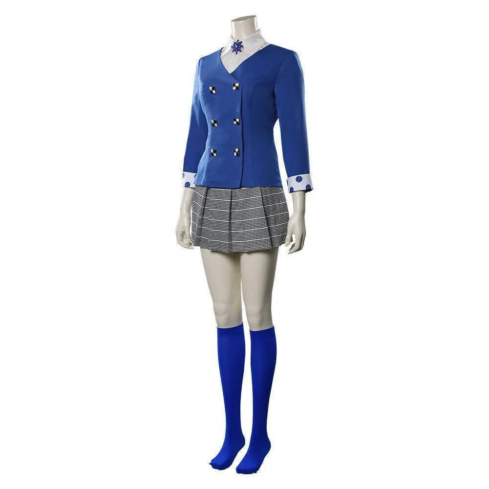 Heathers Veronica Sawyer Costume The Musical Halloween Carnival Cosplay Uniform Skirt Outfits Dress for Women - Pajamasbuy