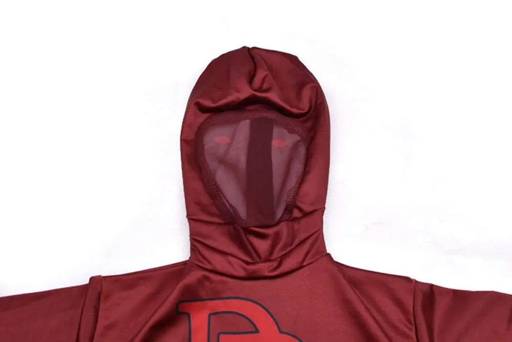 Kids Daredevil Zentai Costume Superhero Cosplay Party Spandex Bodysuit - Pajamasbuy