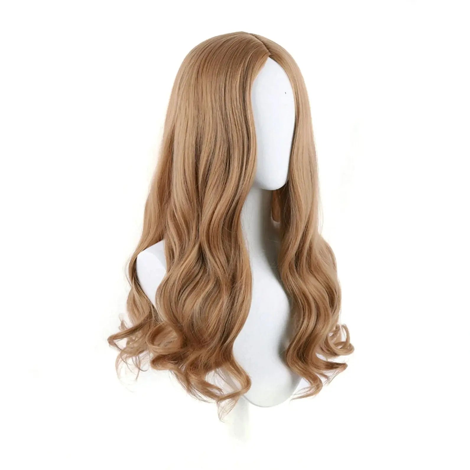 Movie m3gan doll costume wig Long Curly Cosplay Wig for Women - Pajamasbuy