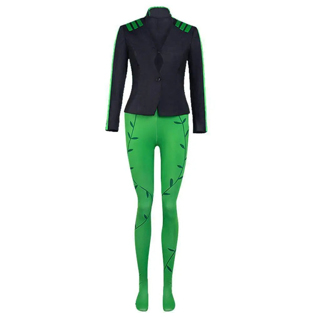 Poison Ivy Cosplay Costume Harley Quinn Outfits Halloween Carnival Dress Up Suit Outfit For Women - Pajamasbuy