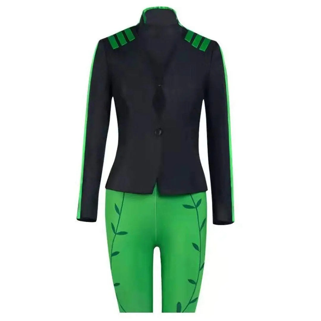 Poison Ivy Cosplay Costume Harley Quinn Outfits Halloween Carnival Dress Up Suit Outfit For Women - Pajamasbuy