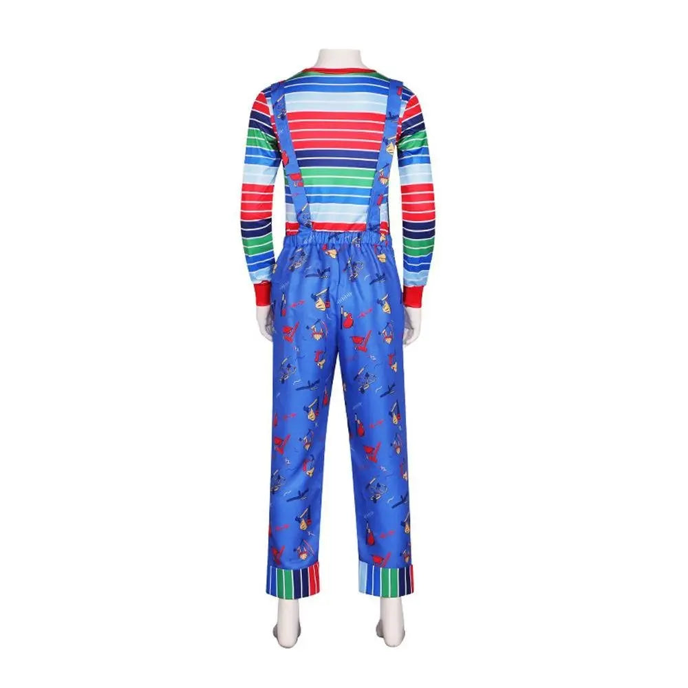 Seed of Chucky Halloween Cosplay Costume Outfits Suit Adult kids - Pajamasbuy