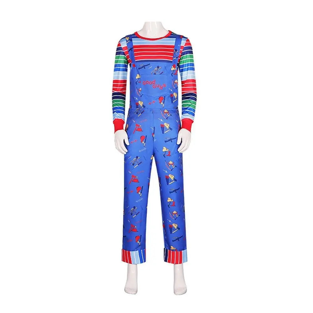 Seed of Chucky Halloween Cosplay Costume Outfits Suit Adult kids - Pajamasbuy