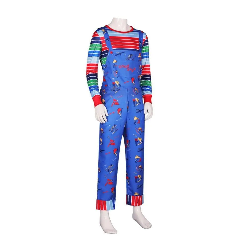 Seed of Chucky Halloween Cosplay Costume Outfits Suit Adult kids - Pajamasbuy