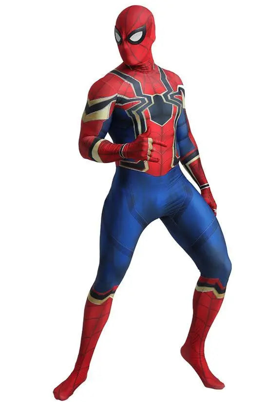 Spider - man Peter B Parker Halloween Party Cosplay Costume Zentai Jumpsuit - Pajamasbuy