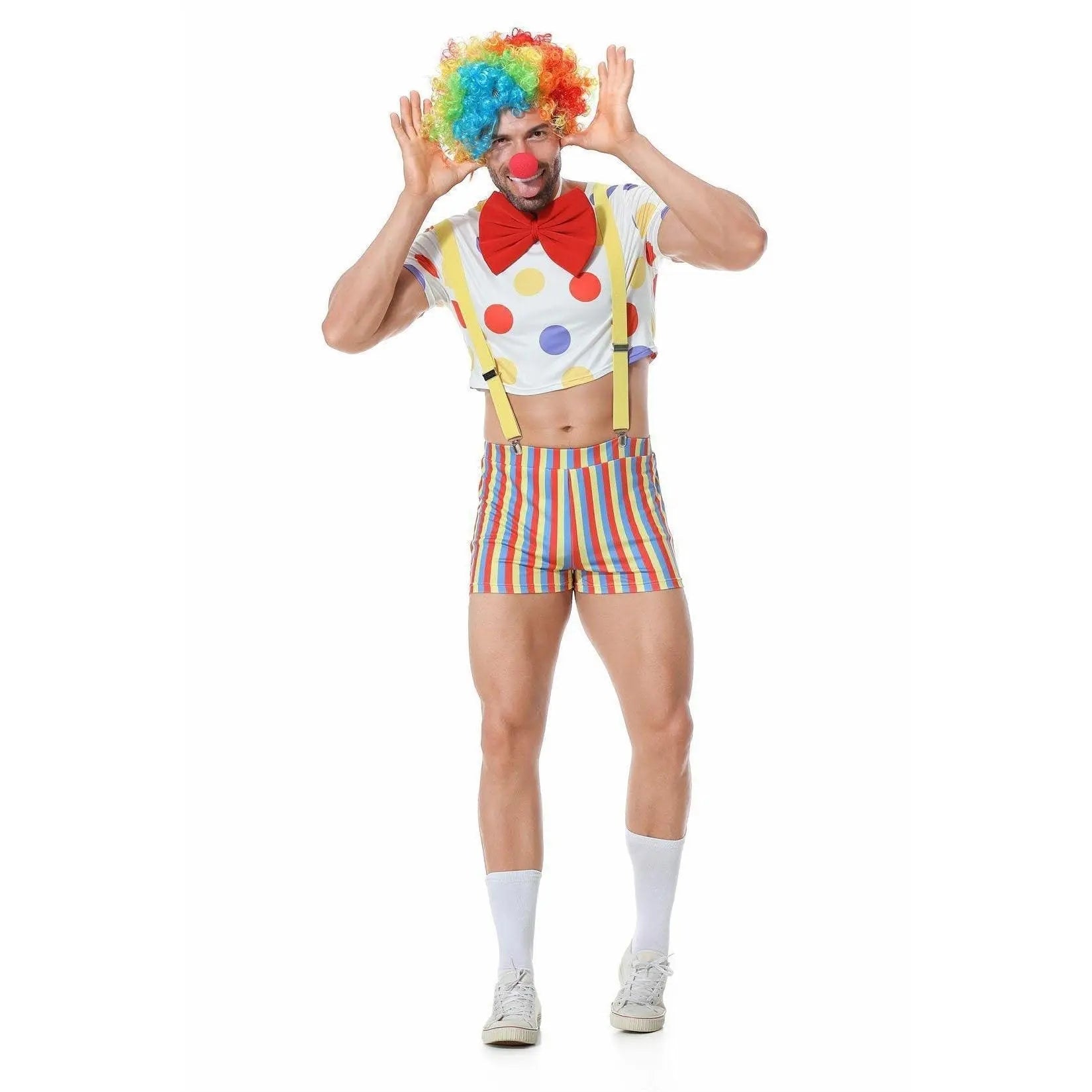 Stag Do Party Fancy Dress Costume Clown For Men - Pajamasbuy