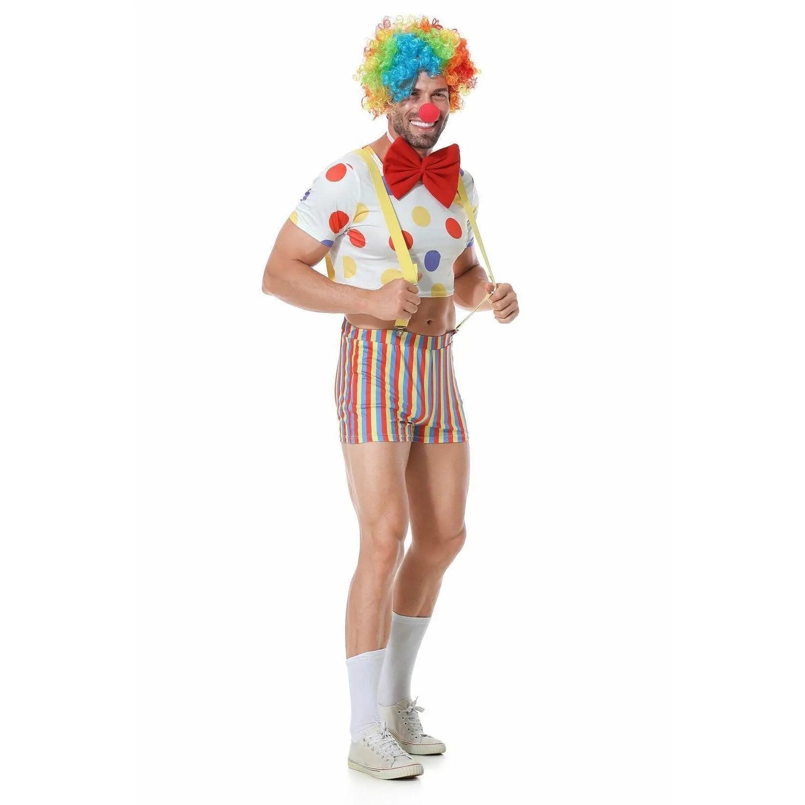 Stag Do Party Fancy Dress Costume Clown For Men - Pajamasbuy