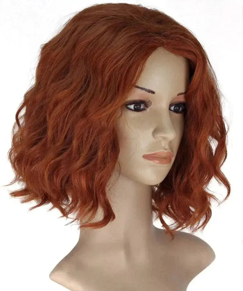The Avengers Natasha Romanoff Black Widow Short Cosplay Wig - Pajamasbuy