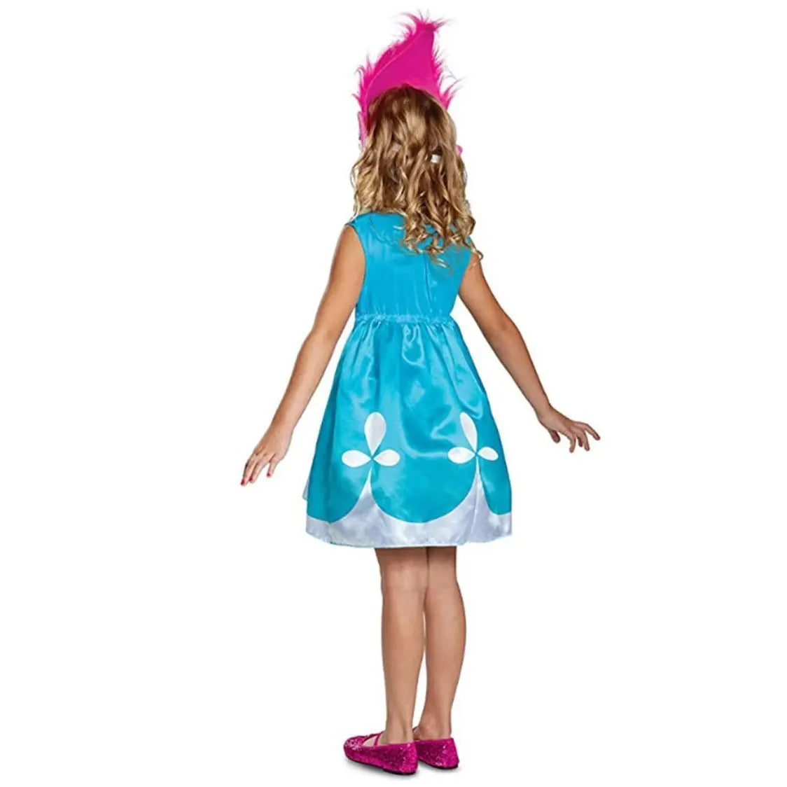 Trolls World Tour Boy??£¤s Branch Girl Poppy Costume Cosplay Halloween Fancy Dress Kids - Pajamasbuy