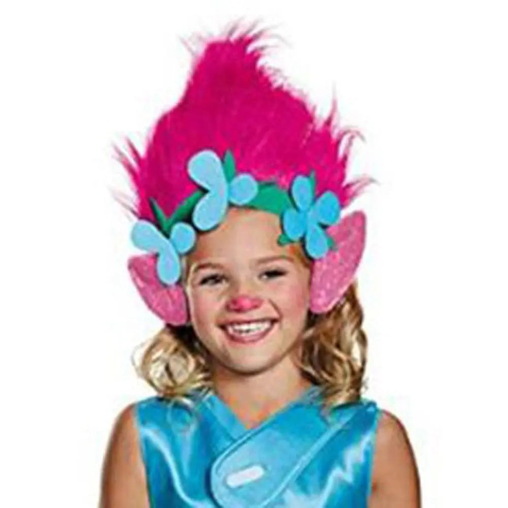 Trolls World Tour Boy??£¤s Branch Girl Poppy Costume Cosplay Halloween Fancy Dress Kids - Pajamasbuy