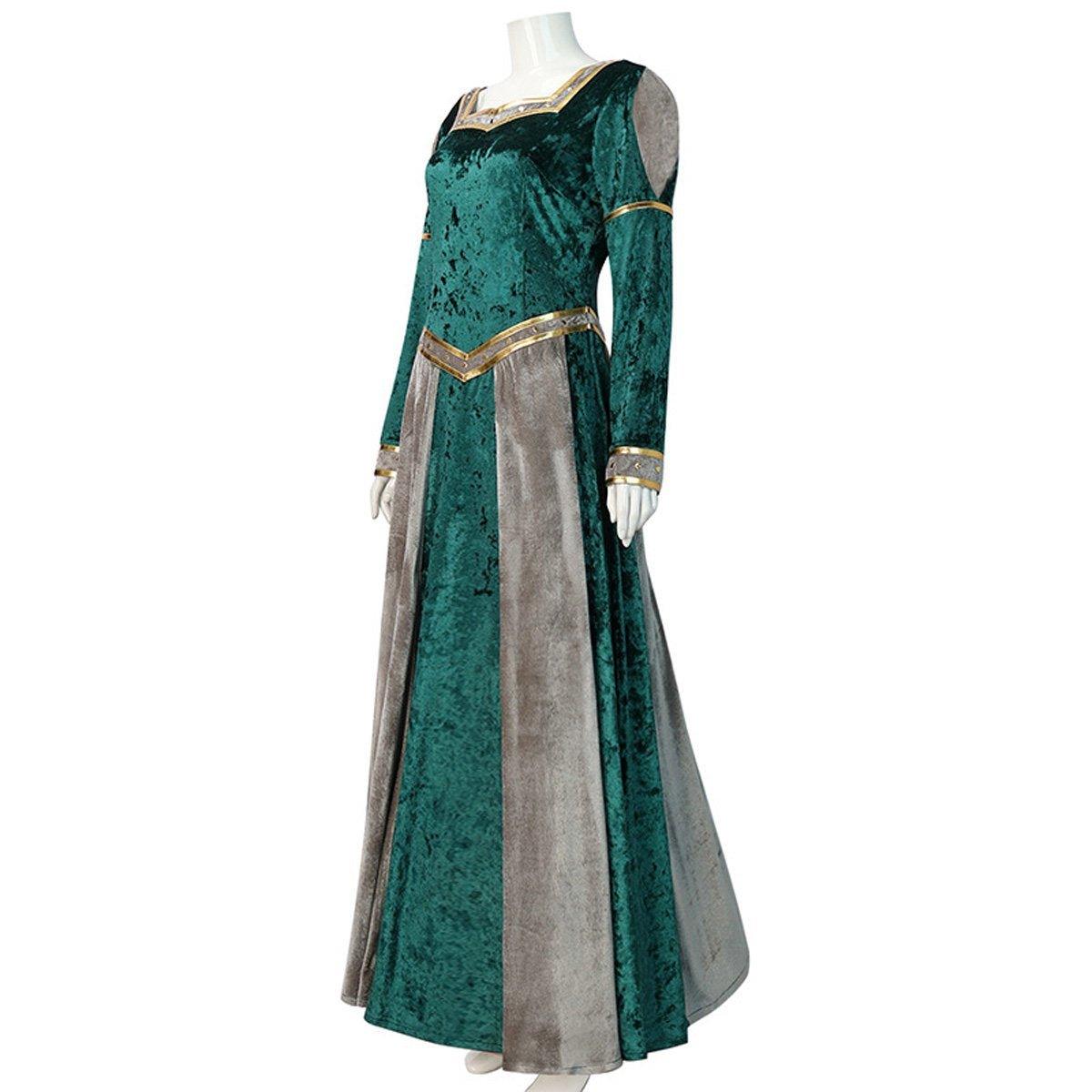 Anime Movie Shrek Princess Fiona Dress Halloween Carnival Suit Cosplay Costume For Adults - Pajamasbuy