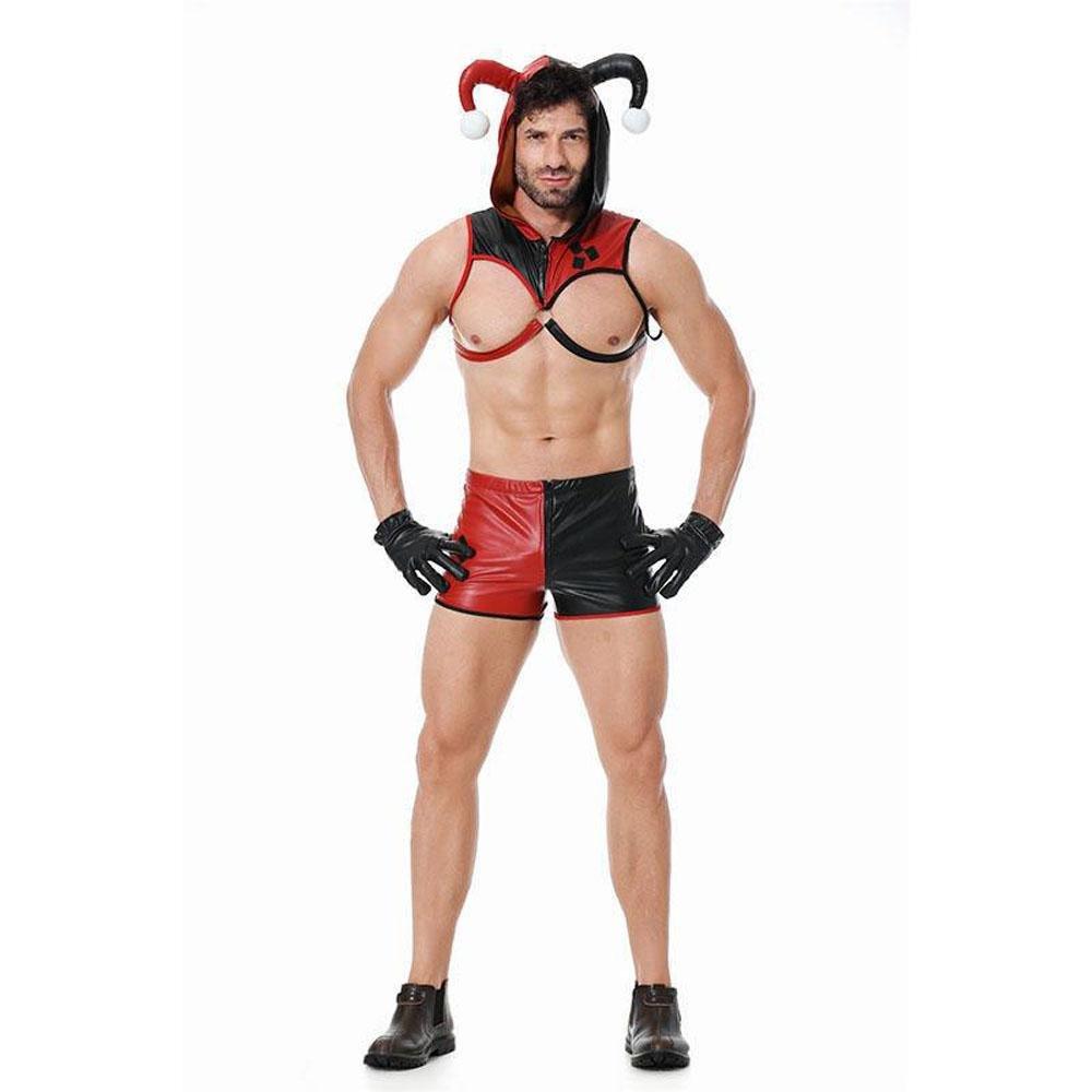 Harley Quinn Suicide Squad Joker Costume Cosplay Nightclub Halloween For Men Lingiere - Pajamasbuy