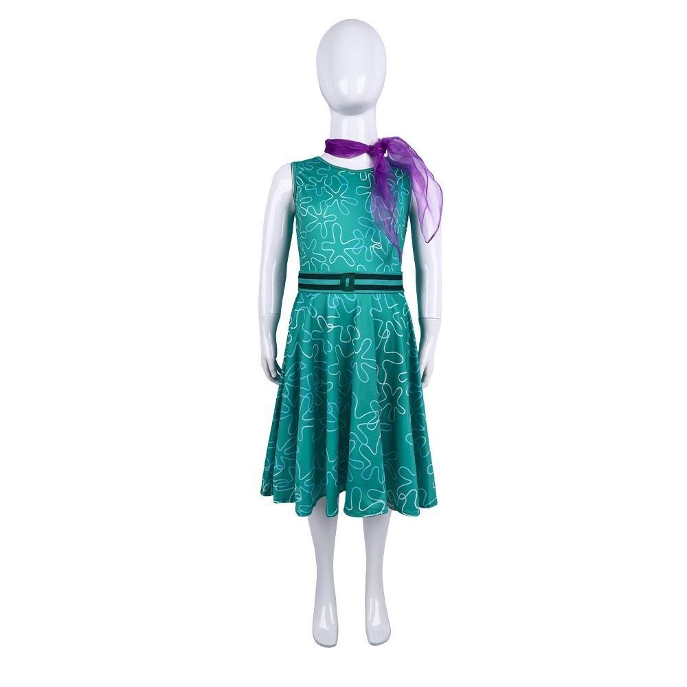Inside Out 2 Joy Anger Fear Sadness Disgust cosplay costumes dress for the Halloween stage show - Pajamasbuy