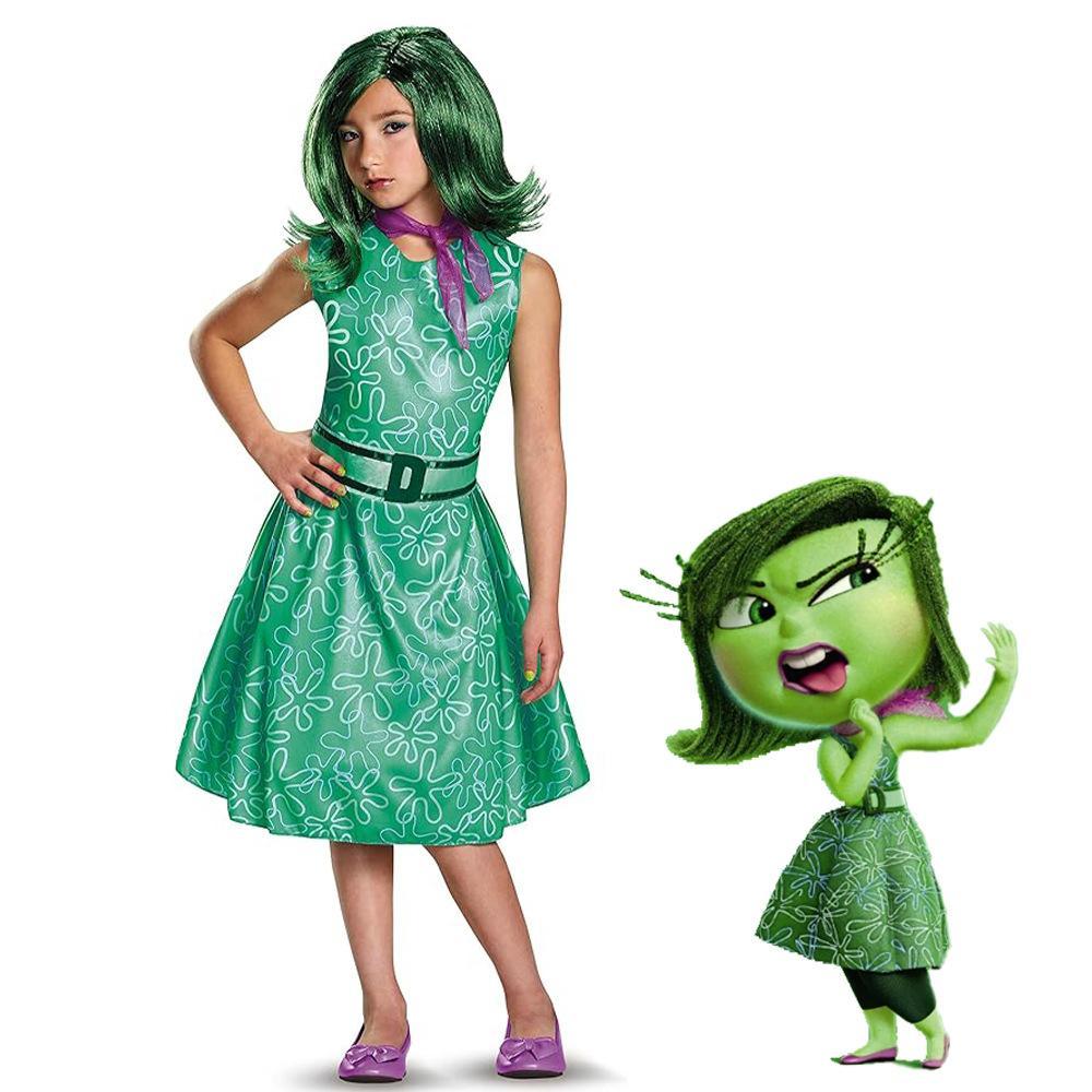 Inside Out 2 Joy Anger Fear Sadness Disgust cosplay costumes dress for the Halloween stage show - Pajamasbuy