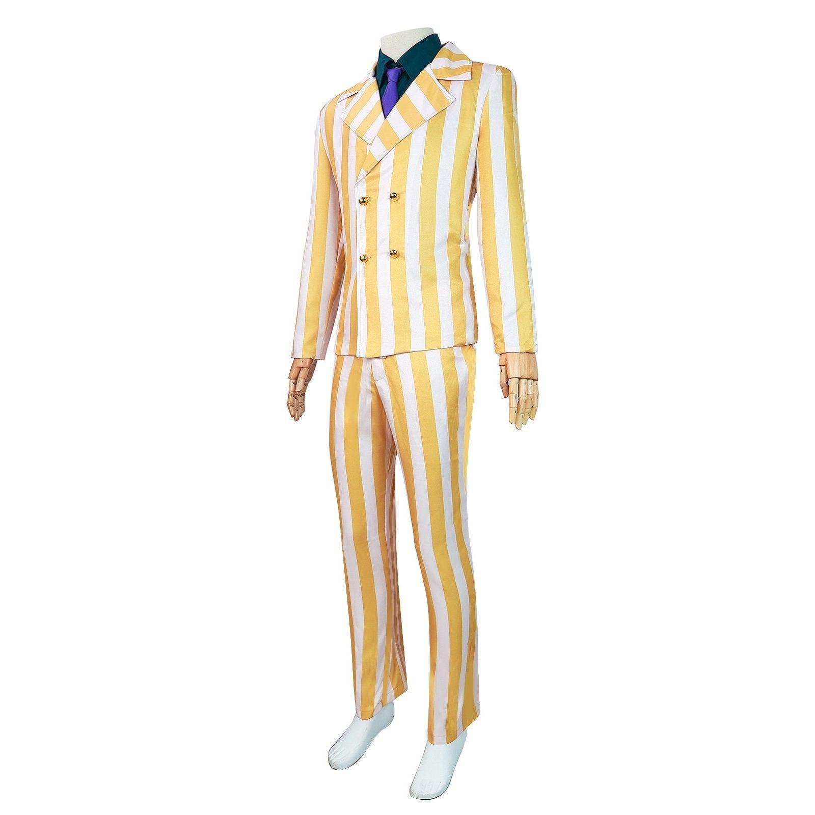 One Piece Wano Country Kizaru Costume Party Carnival Cosplay Full Set - Pajamasbuy