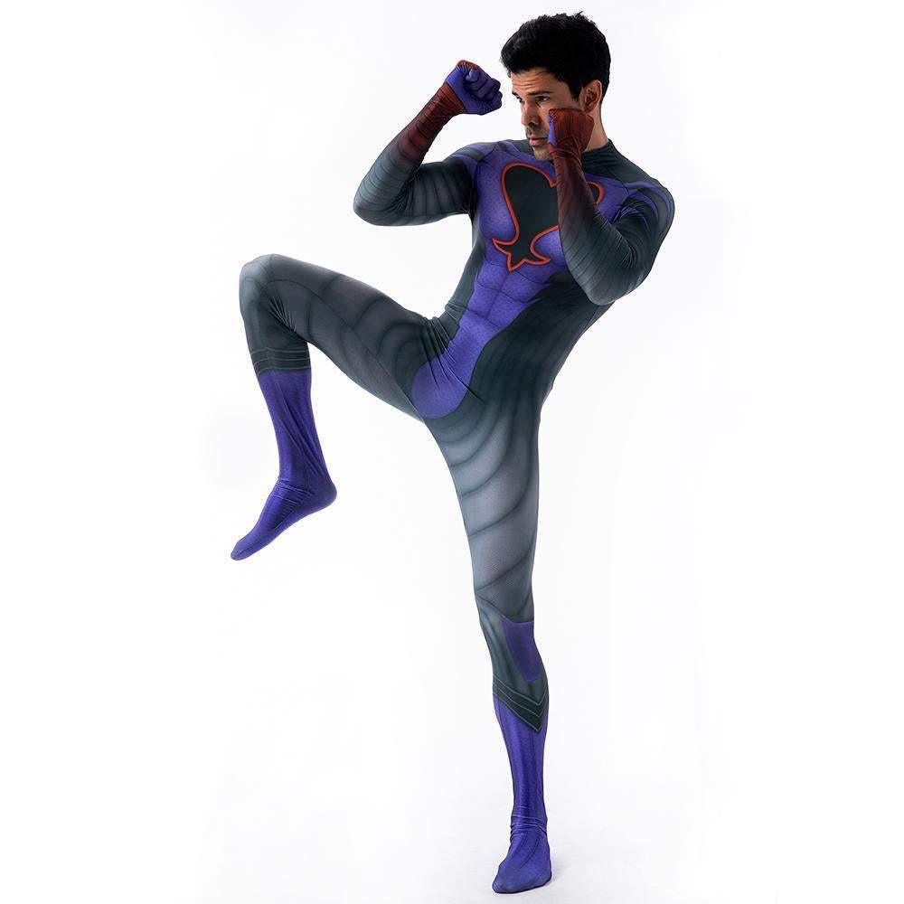Replica Riku Costume Cosplay Halloween Jumpsuit Anime Tights Suit Zentai For Adult Kids - Pajamasbuy
