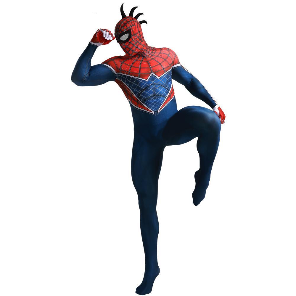 Spider - Man Punk Hobart Brown Cosplay Costume Jumpsuit Across the Spider - Verse Edition - Pajamasbuy