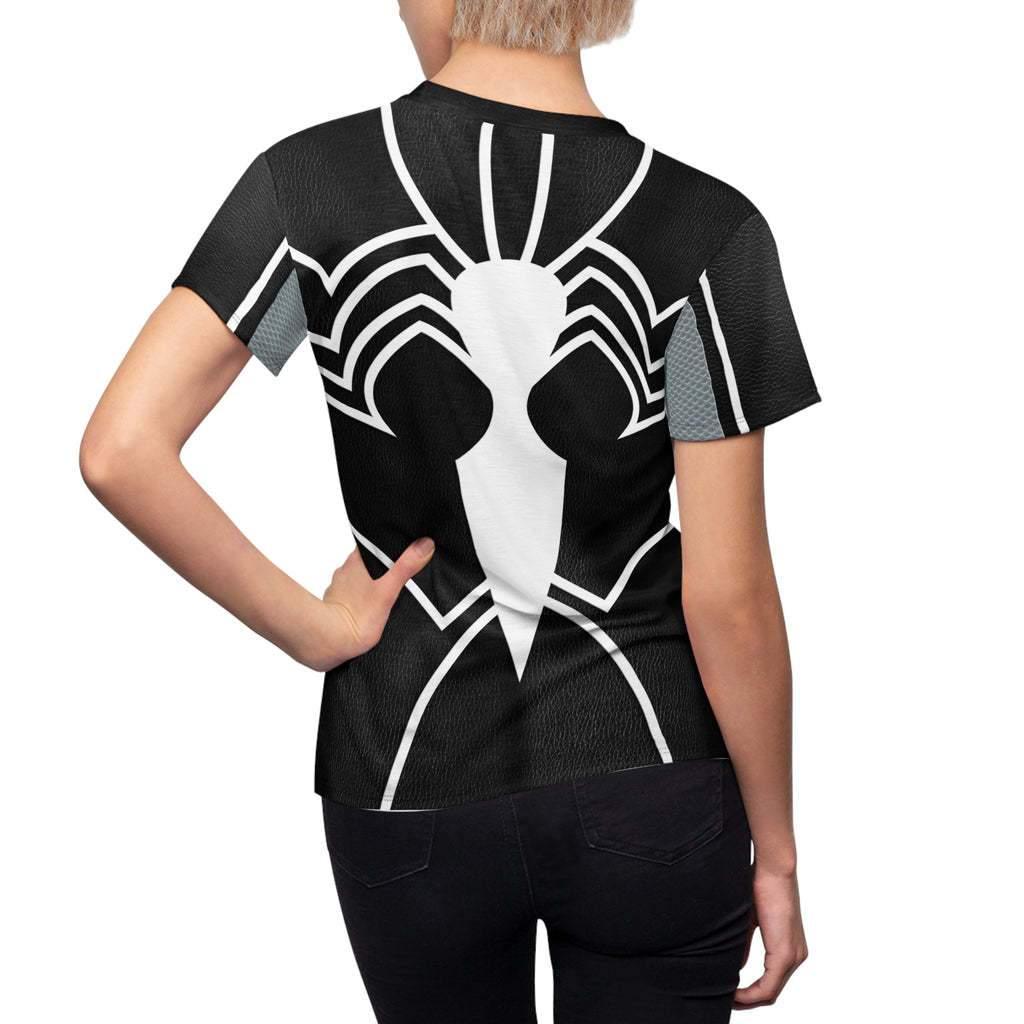 Spider - Woman Women's Short sleeve Shirt Madame Web Costume SuperHero Outfit - Pajamasbuy