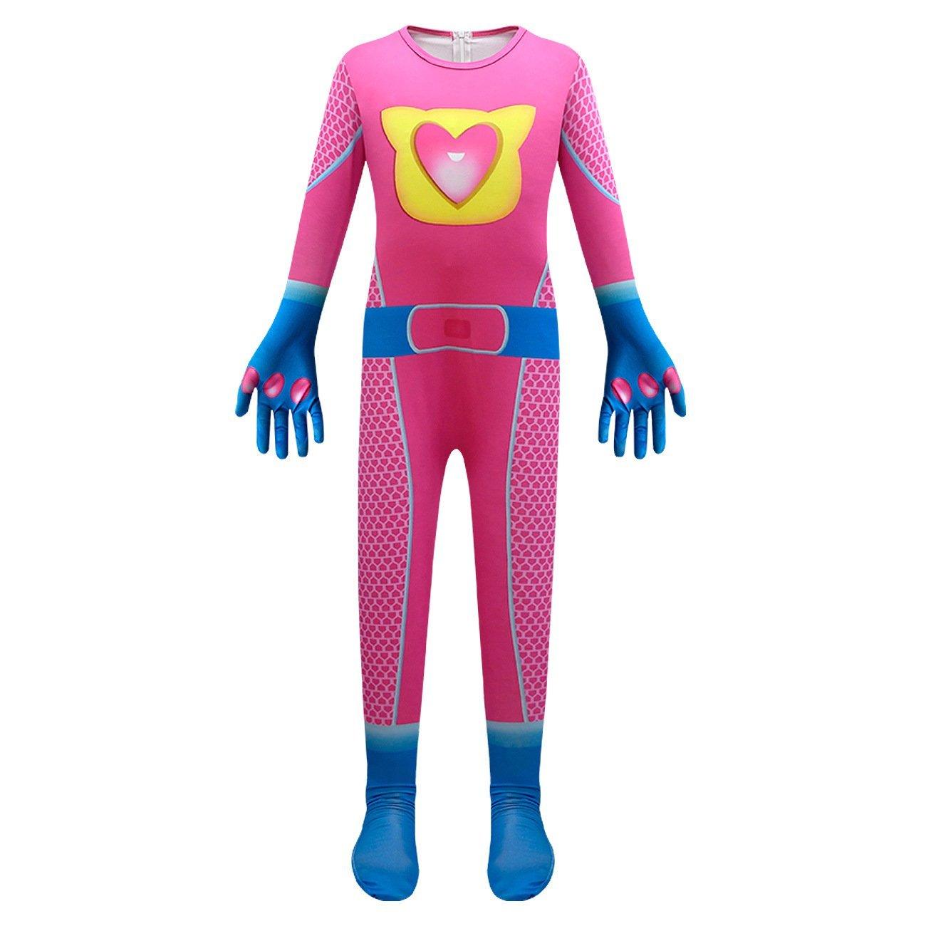 Super Cute Kitties Jumpsuits Cosplay costume With Mask For Kids - Pajamasbuy