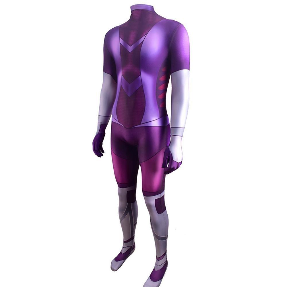 Titans Season 3 Blackfire Costume Cosplay Bodysuit Koriand'r For Adult Kids - Pajamasbuy