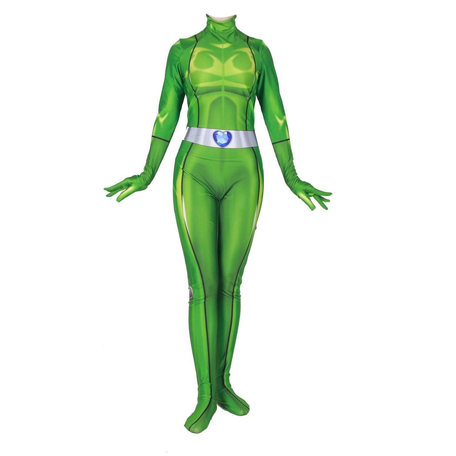 Totally Spies Giantess Jumpsuit Anime Cosplay Costume for Adult Kids - Pajamasbuy