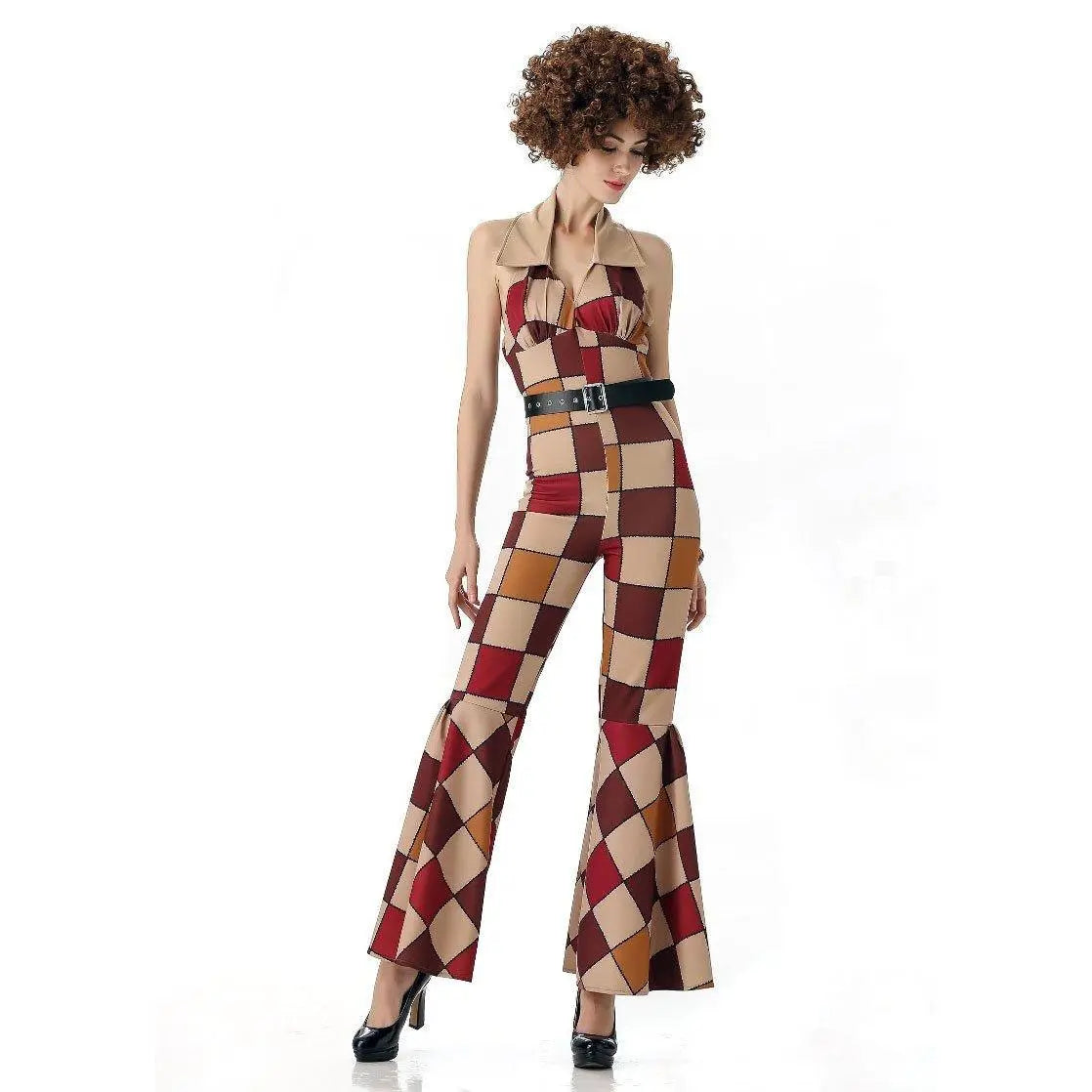1920s Disco Stage Masquerade Fancy Dress Costumes Halloween For Women Men Leisure Suit - Pajamasbuy