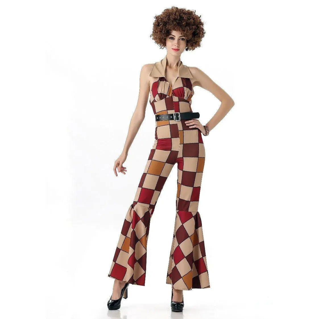 1920s Disco Stage Masquerade Fancy Dress Costumes Halloween For Women Men Leisure Suit - Pajamasbuy