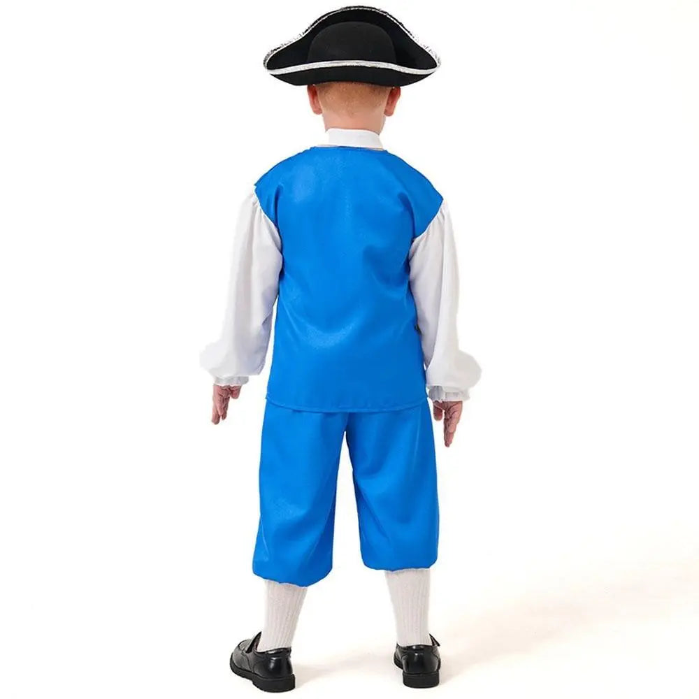 Boy Pirate Outfit Vintage Cosplay Costume Carnival Halloween For Kids - Pajamasbuy