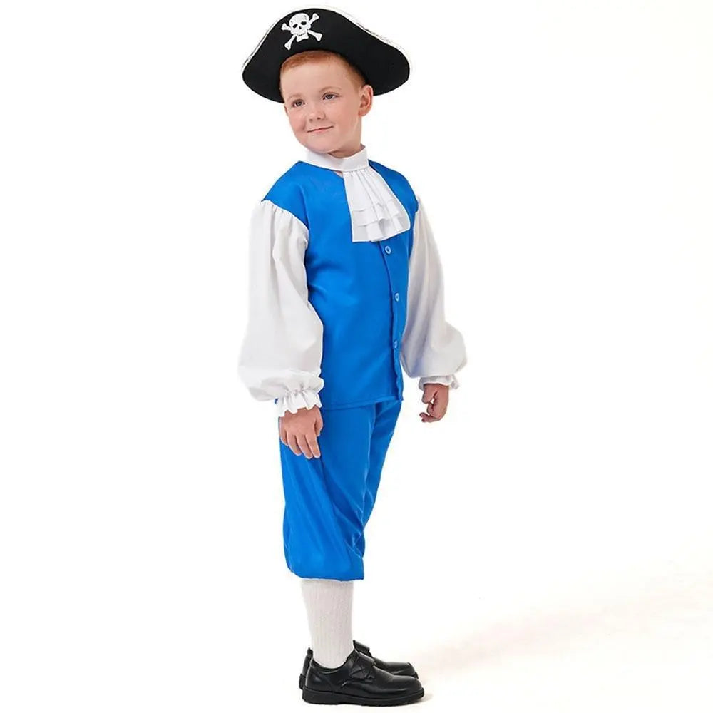 Boy Pirate Outfit Vintage Cosplay Costume Carnival Halloween For Kids - Pajamasbuy