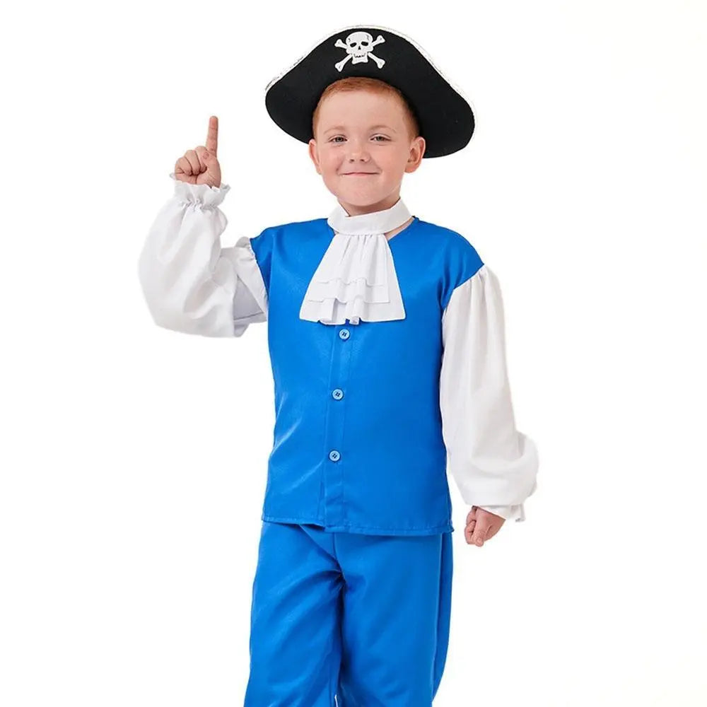 Boy Pirate Outfit Vintage Cosplay Costume Carnival Halloween For Kids - Pajamasbuy