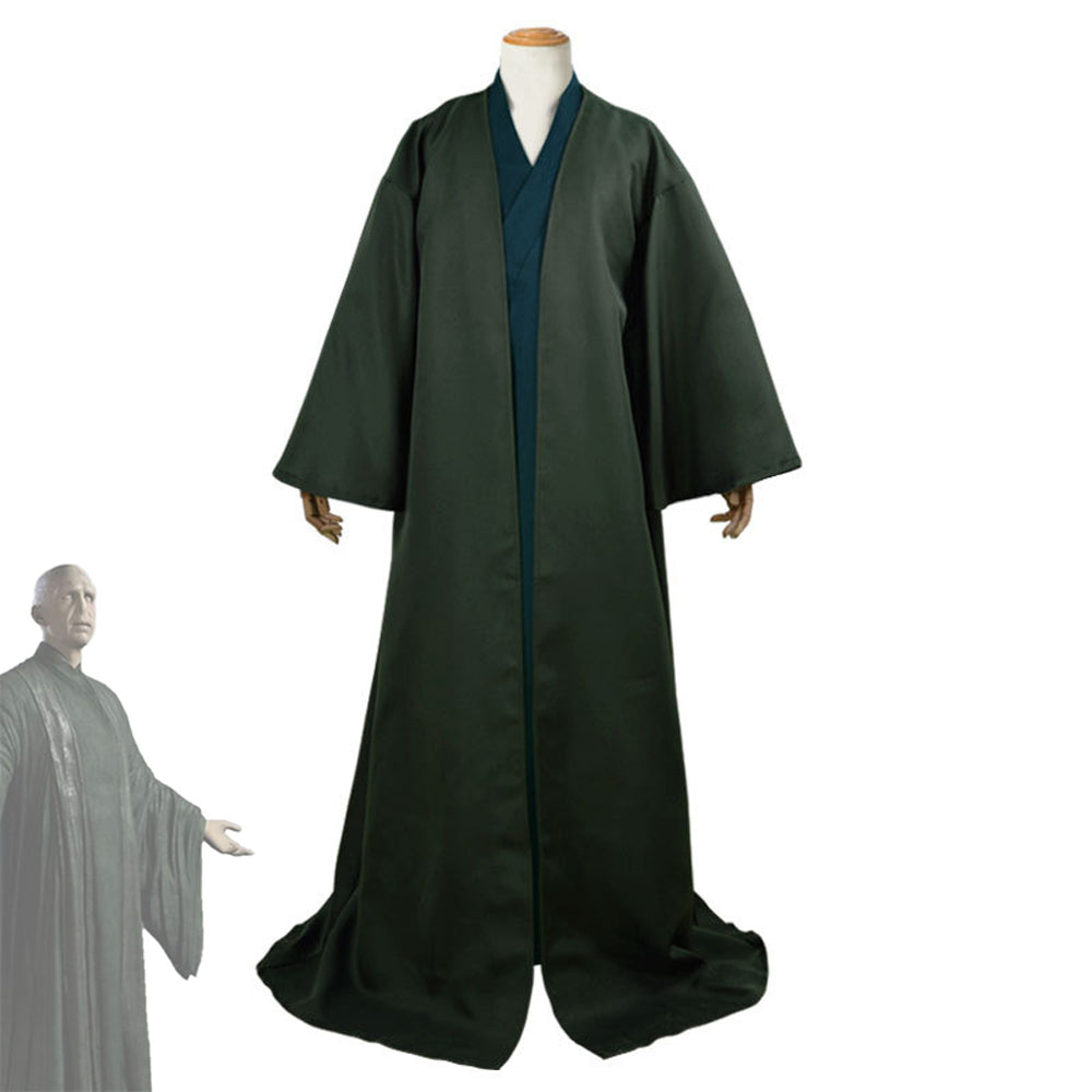 Harry Potter Cosplay Costumes Robe Lord Voldemort Party Outfits Halloween Dress Up for Adults