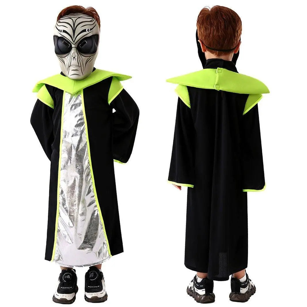 Children's ET Alien Cosplay Costume Halloween and Kindergarten Party Outfit - Pajamasbuy