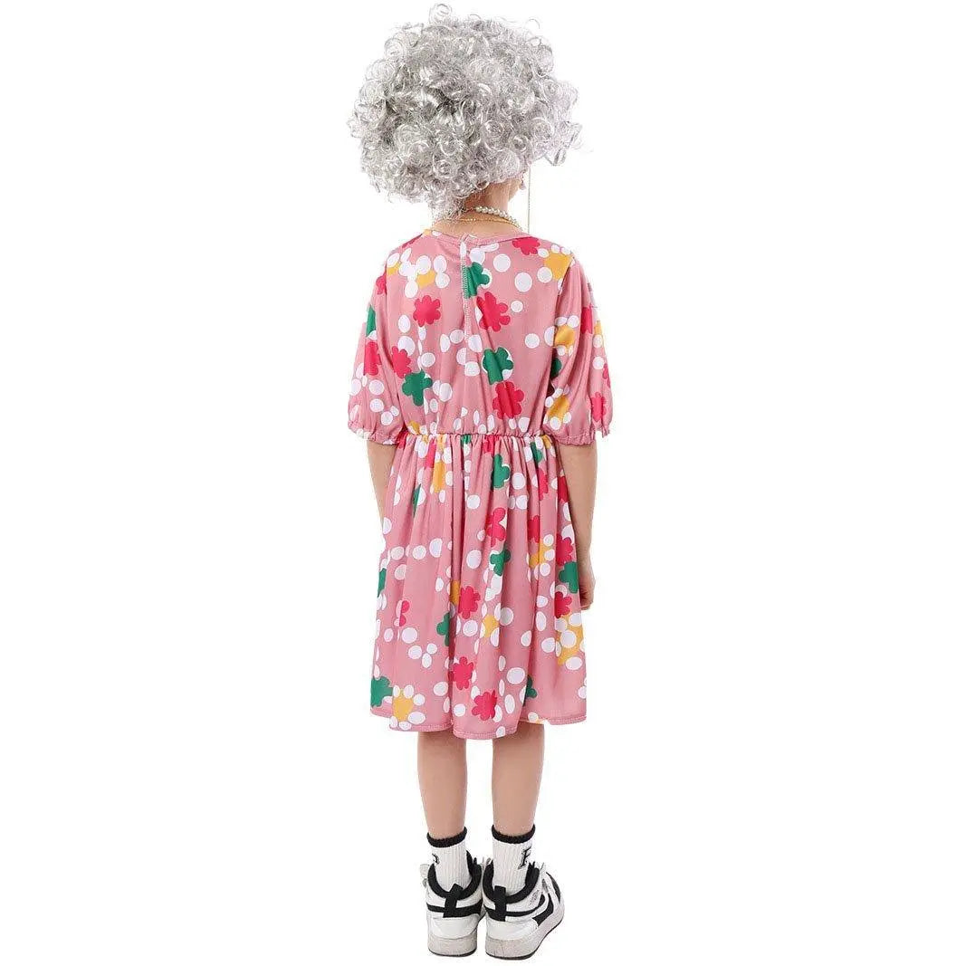 Grandma Cosplay Costume Halloween Children's Day Party Stage Performance Outfit - Pajamasbuy