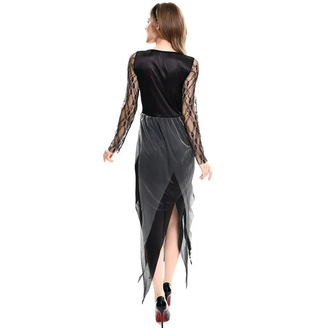 Halloween vampire dress gauze ghost bride costume cosplay stage play female zombie dress uniform - Pajamasbuy