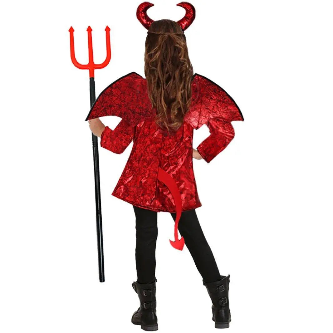 Kid's Punk Style Little Devil Costume Halloween Stage Cosplay - Pajamasbuy