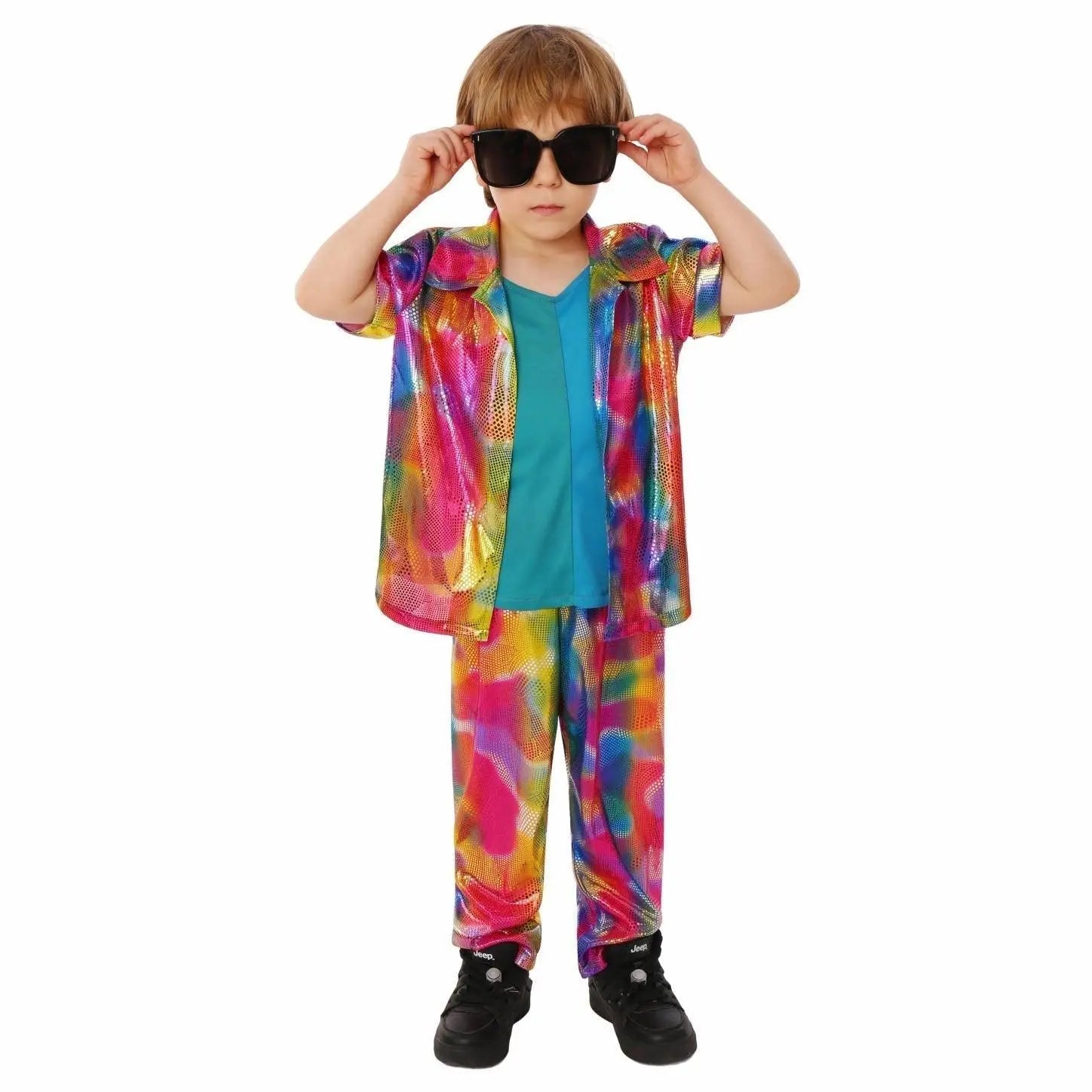 Kids Punk Style Halloween Costume Campus Role Play and Stage Performance Outfit - Pajamasbuy