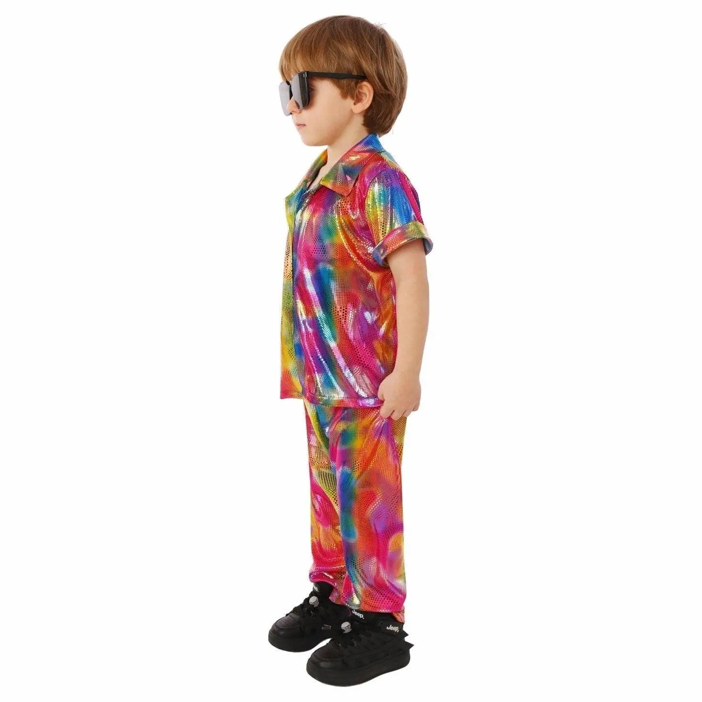 Kids Punk Style Halloween Costume Campus Role Play and Stage Performance Outfit - Pajamasbuy