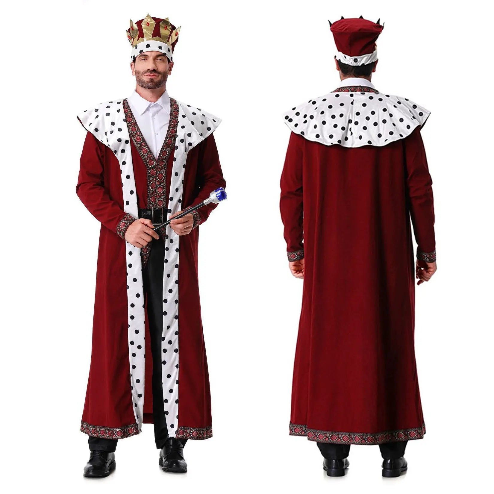 Men Medieval Roman Court Cosplay 70s Costumes|?PajmasBuy