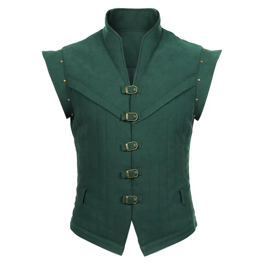 Men Tangled - Flynn Rider Vest Shirt Outfits Halloween Carnival Suit Cosplay Costume - Pajamasbuy