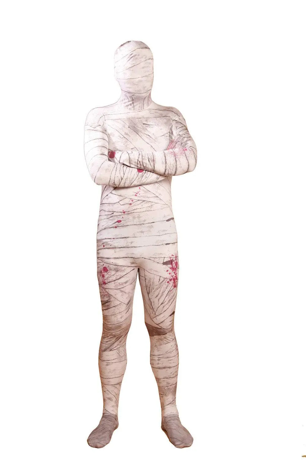 Mummy Spandex Bodysuit Zentai Suit Catsuit Unisex Costume - Pajamasbuy