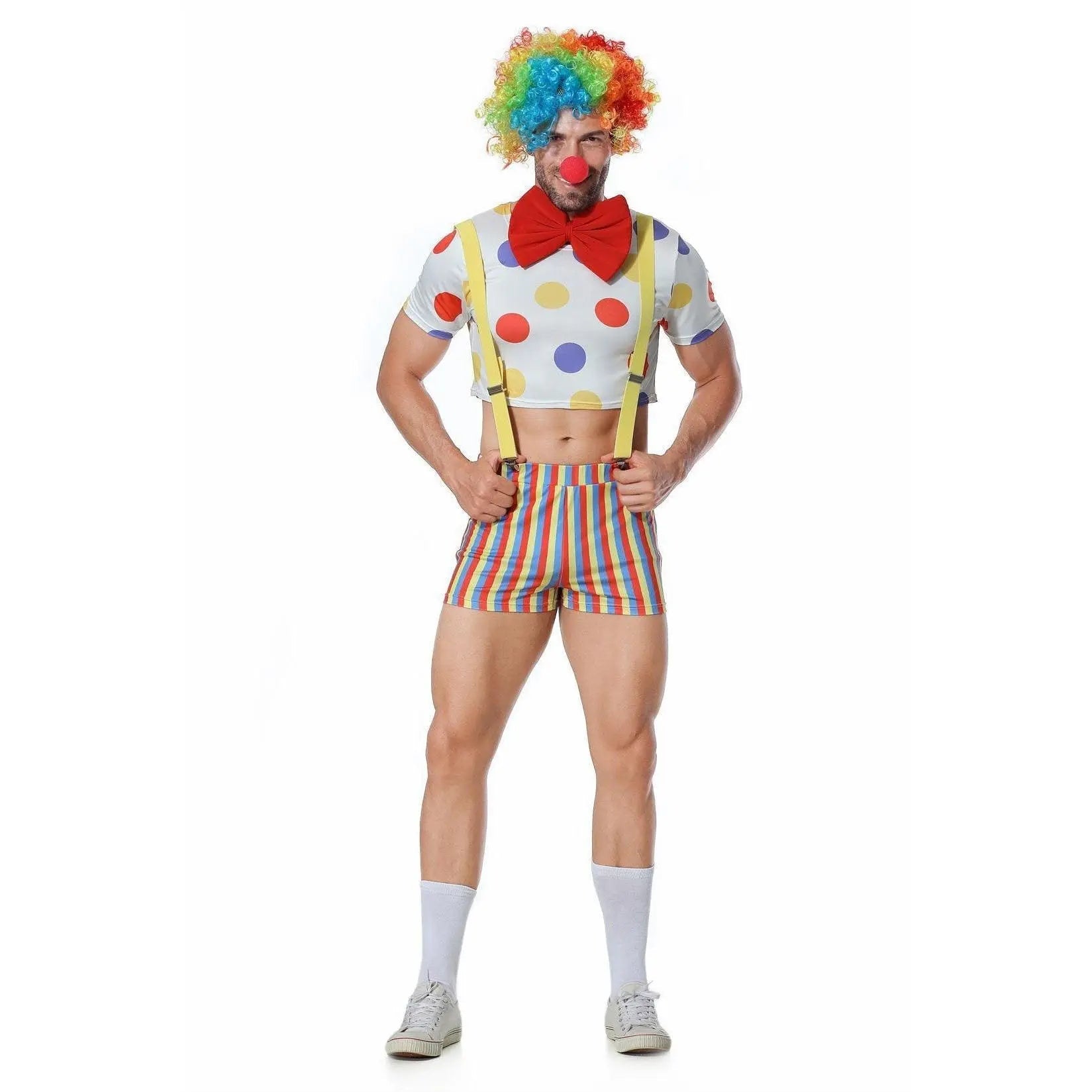 Stag Do Party Fancy Dress Costume Clown For Men - Pajamasbuy