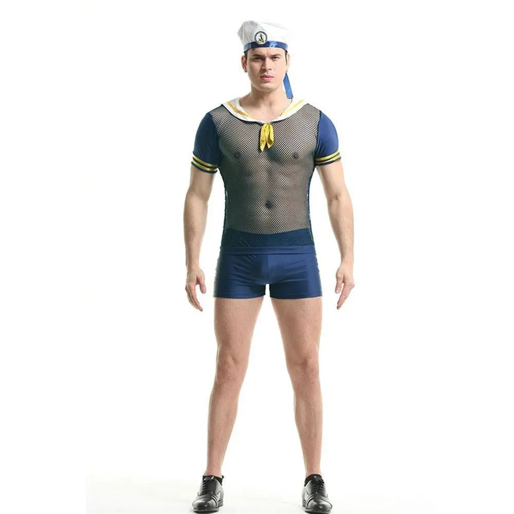 Stag Do Party Fancy Dress Costume Navy Sailor For Men - Pajamasbuy