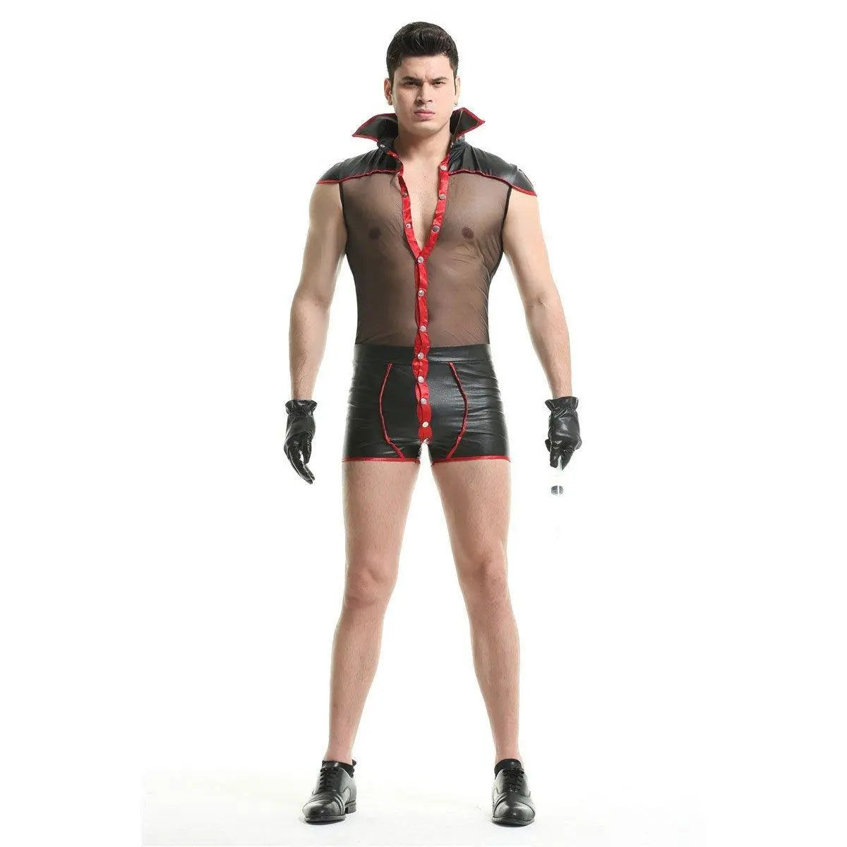 Stag Do Party Fancy Dress Costume Vampire Night Club For Men - Pajamasbuy