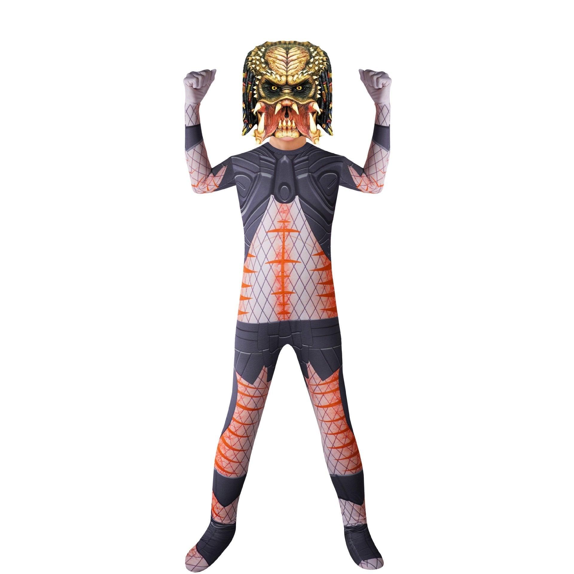 Horror Predator Child Play Costume Stage Performance Jumpsuit Hallloween - Pajamasbuy