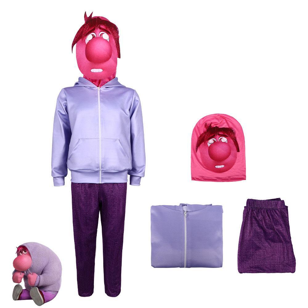 Inside Out 2 Embarrassment Costume Halloween Stage Performance Outfit for Kids and Adults - Pajamasbuy