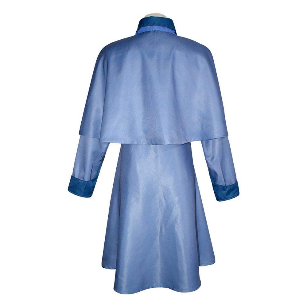 Harry Potter Costume Cosplay Beauxbatons School Uniform Fleur DE Kurt Costume for Girls Women