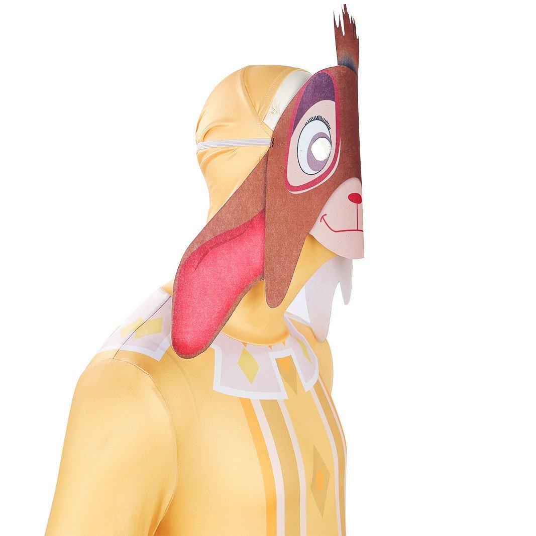 Wish Asha Valentino Cosplay Costume Adult Sheep Jumpsuit with Mask - Pajamasbuy